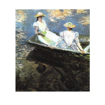Claude Monet. On the Boat, 1887
