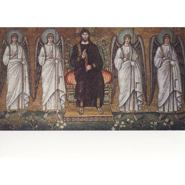 Ravenna. Der Erlöser, Mosaik um 520