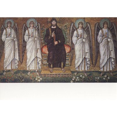 Ravenna. Der Erlöser, Mosaik um 520