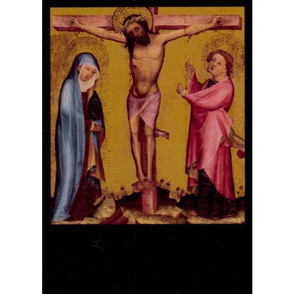 Meister Bertram. Maria und Johannes unter dem Kreuz