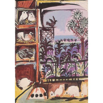 Paplo Picasso. Los Pichones, 1957