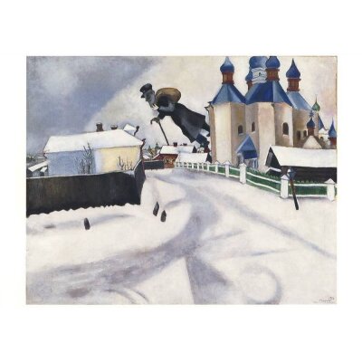 Marc Chagall. Über Witebsk, 1922