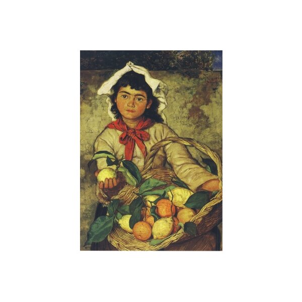 Hans Thoma. Zitronenverkaeuferin, 1880