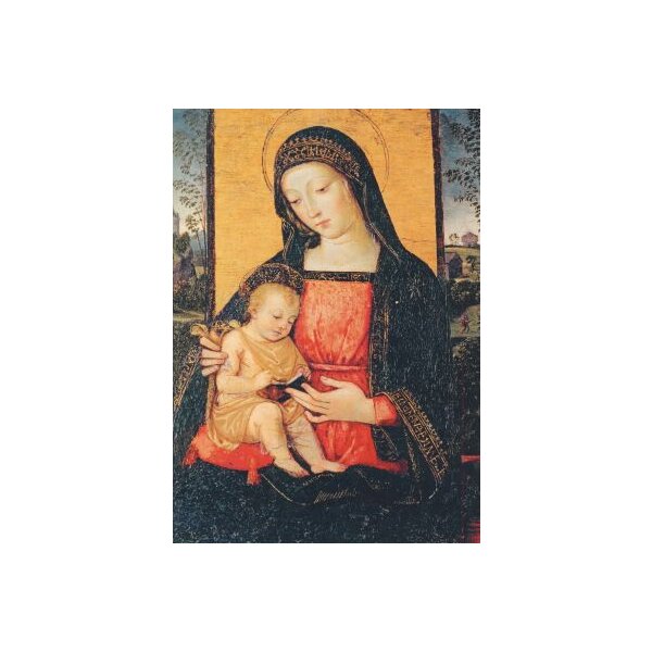 Pinturicchio. Madonna mit dem Kind, 1490