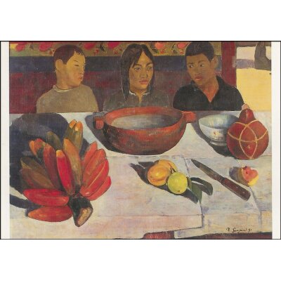 Paul Gauguin. Die Mahlzeit, 1891