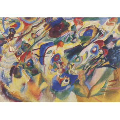 Wassily Kandinsky. Studie zu Komposition VII, 1913