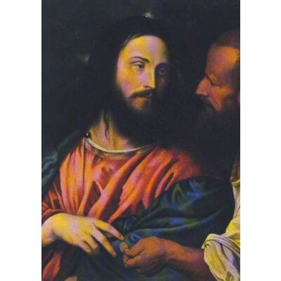 Tiziano Vecellio. Der Zinsgroschen, um 1516