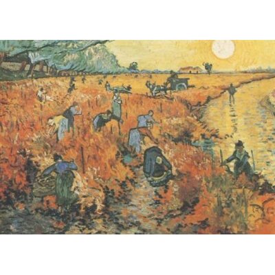 Vincent van Gogh. Der rote Weinberg Montamjour