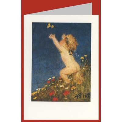 Arnold Böcklin. Putto und Schmetterling, 1895