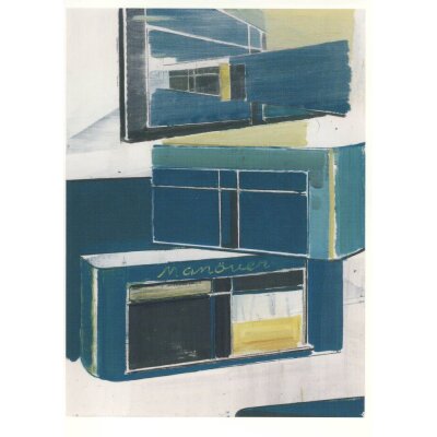 Neo Rauch. Manöver, 1997