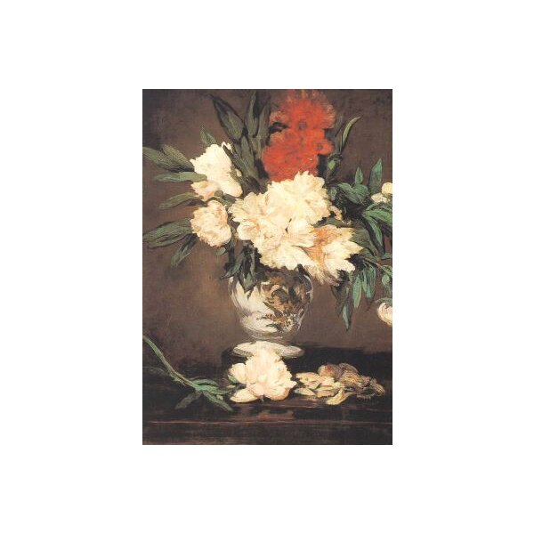Blumenvase mit Pfingstrosen, Manet