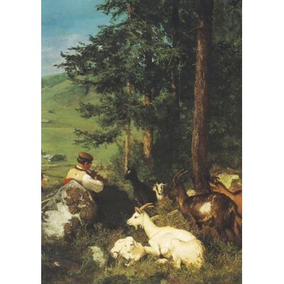 Hans Thoma. Der Ziegenhirte