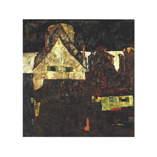 Egon Schiele. Tote Stadt, 1912