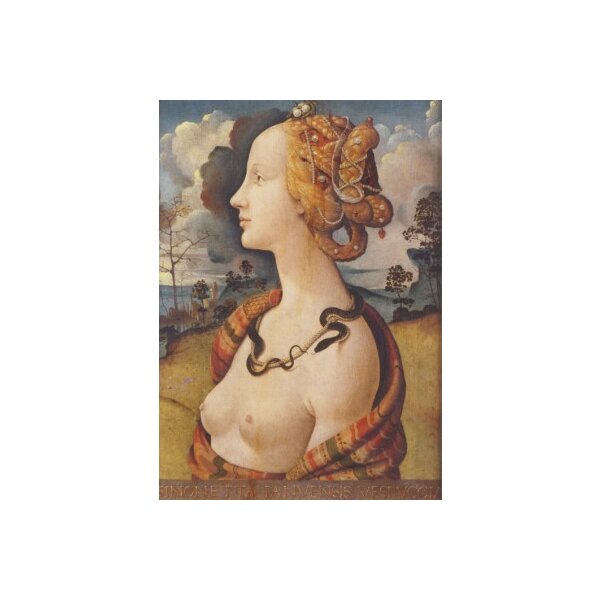 Piero di Cosimo. Porträt der Simonetta Vespucci, um 1480