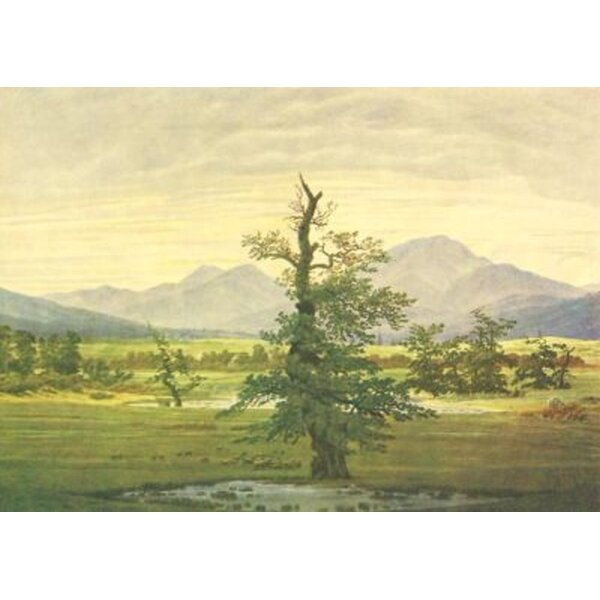 Caspar David Friedrich. Der einsame Baum