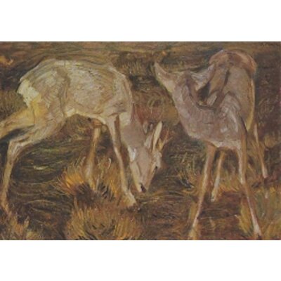 Franz Marc. Rehe in der Dämmerung, 1909