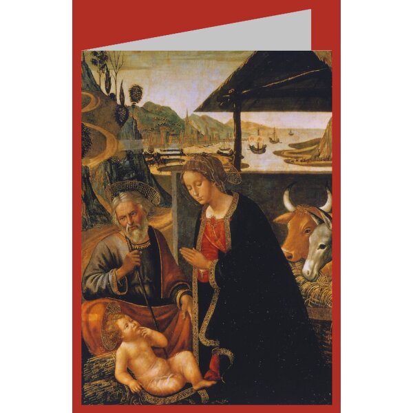 Mainardi. Anbetung des Christuskindes, ca 1490