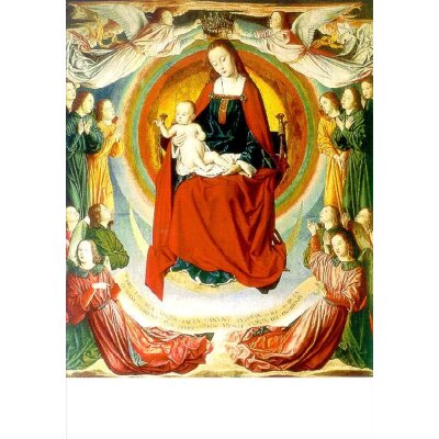 Moulins. Madonna, Mittelbild des Tryptichon
