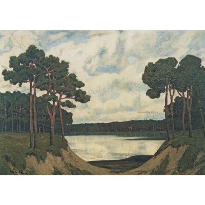 Walter Leistikow. Blick auf die Havel, 1900/1905