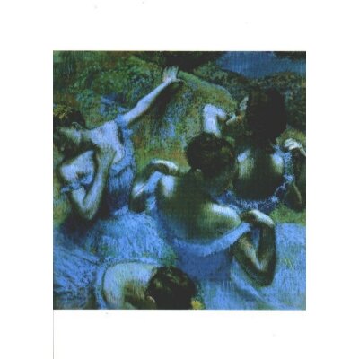 Edgar Degas. Tänzerinnen in Blau, 1897