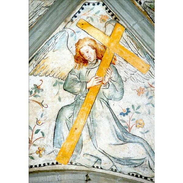 Kreuztragender Engel. Kathedrale (St. Nicolas)