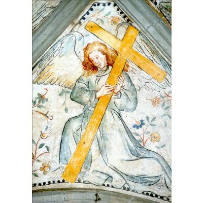 Kreuztragender Engel. Kathedrale (St. Nicolas)