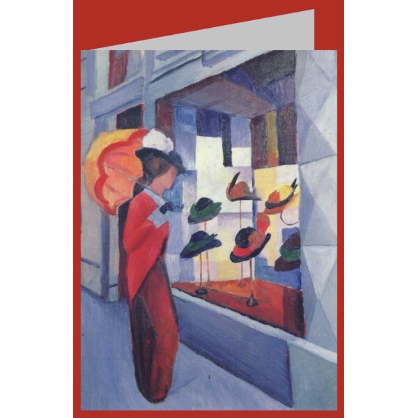 August Macke. Hutladen, 1914