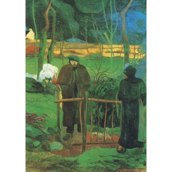 Paul Gauguin. Bonjour, Monsieur Gauguin, 1889