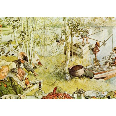 Larsson, C. Eröffnung der Krebsfang-Saison, 1894. KK