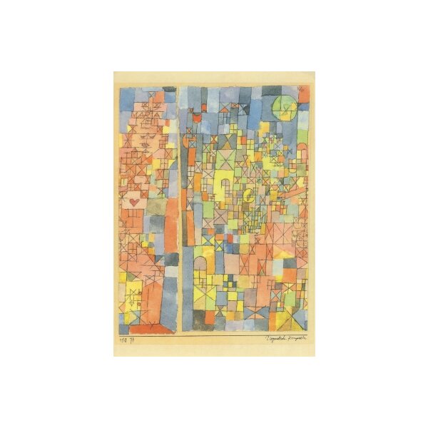 Paul Klee. Dogmatische Komposition, 1918