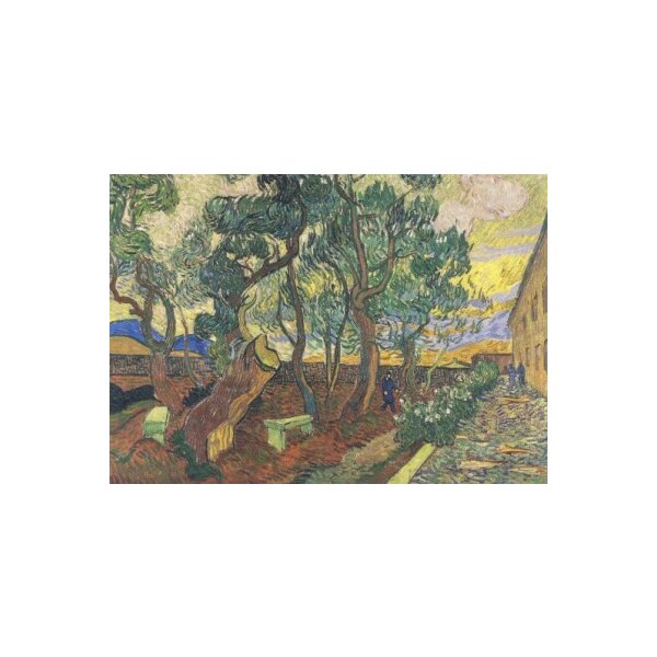 Gogh, V. Der Irrenhausgarten von Saint Rémy, 1889