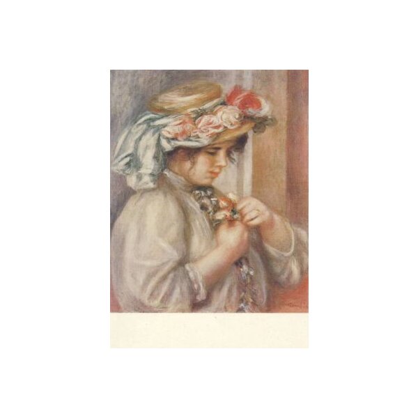 Junges Mädchen mit Hut, Renoir