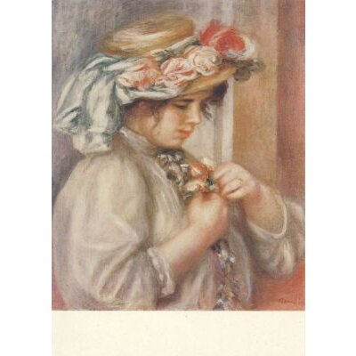Junges Mädchen mit Hut, Renoir