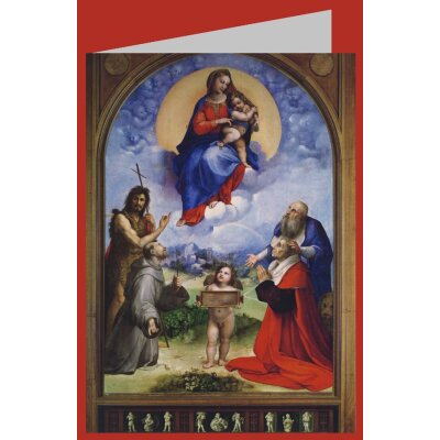 Raffael. Madonna di Foligno, 1511