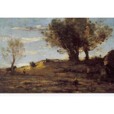 Camille Corot. Das Flussufer