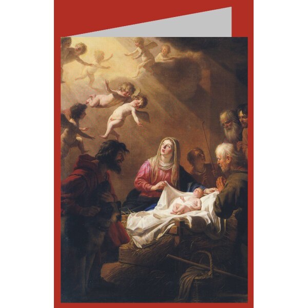 Gerard van Honthorst. Die Anbetung der Hirten, 1632. DK