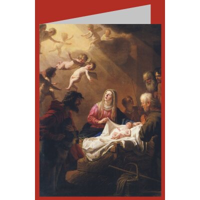 Gerard van Honthorst. Die Anbetung der Hirten, 1632. DK