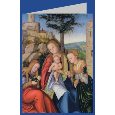 Lucas Cranach d.Ä. Madonna und Kind + Heiligen...