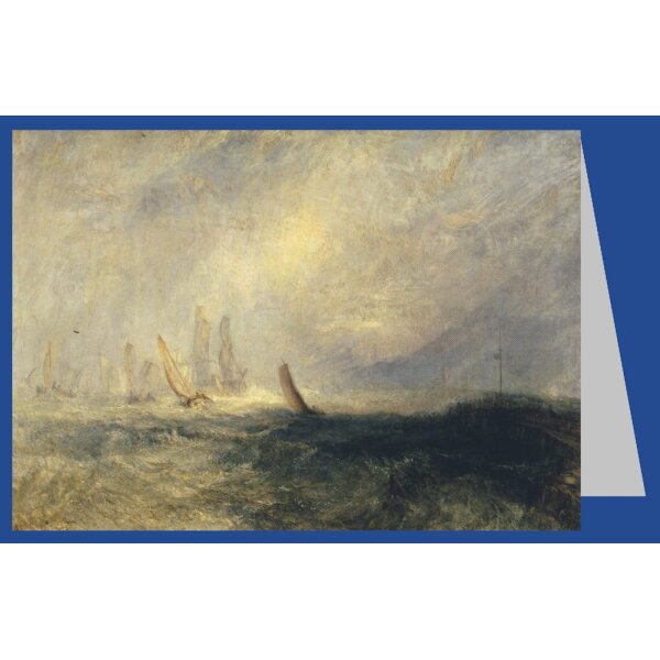 Joseph Mallord William Turner. Fischerboote/manöverierunfäh