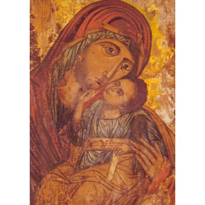 Byzantinisch. Madonna mit Kind