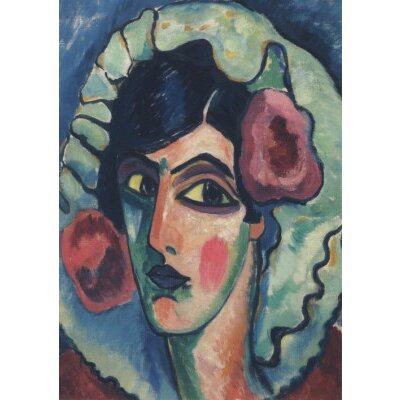 Alexej von Jawlensky. Großer Frauenkopf (Manola)