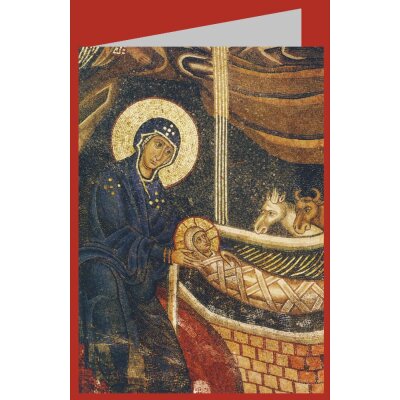 Byzantinisch, Mosaik. Maria mit dem Kind
