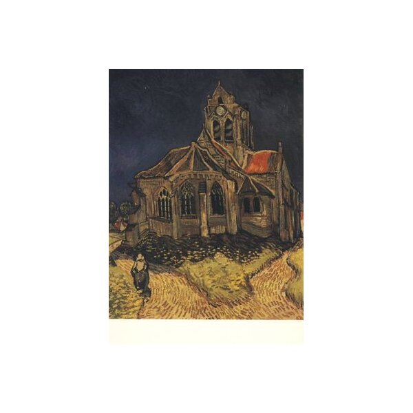 Vincent van Gogh. Die Kirche von Auvers