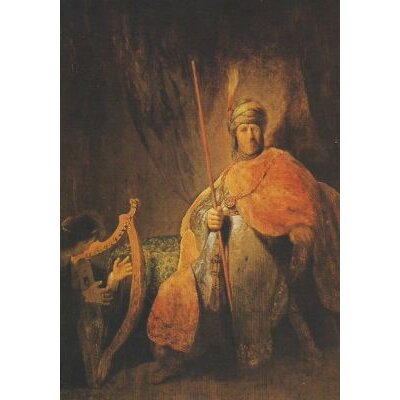Saul und David, um 1630, Rembrandt