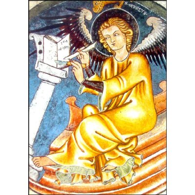 Waltensburger Meister. Engel, 14. Jh.