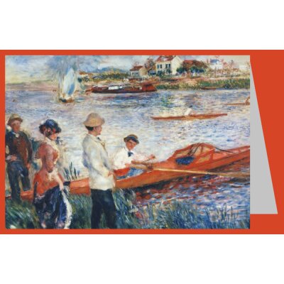 Pierre Auguste Renoir. Ruderer bei Chatou, 1879