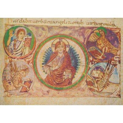 Verklärter Christus im viergestaltigen Evangelium