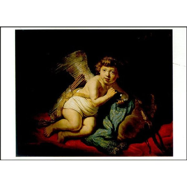 Rembrandt. Amor mit Seifenblase, 1634