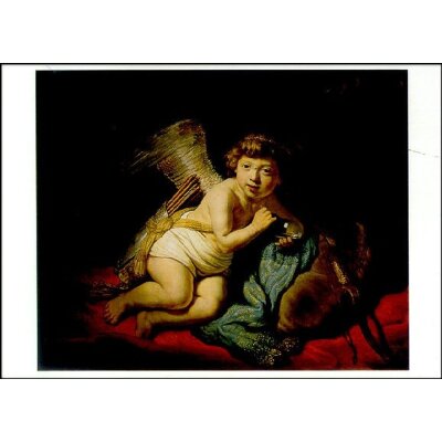 Rembrandt. Amor mit Seifenblase, 1634