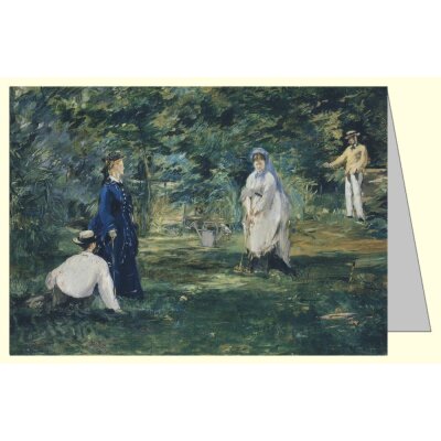 Edouard Manet. Die Krocketpartie, 1873